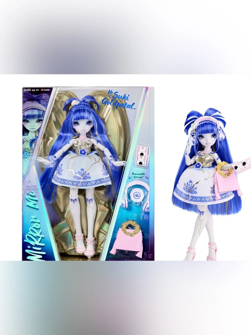 Mirror mi Doll with Gold Accents - Kids Toys